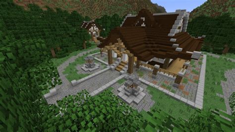 (東方) Hakurei Shrine (博麗神社) Minecraft Project