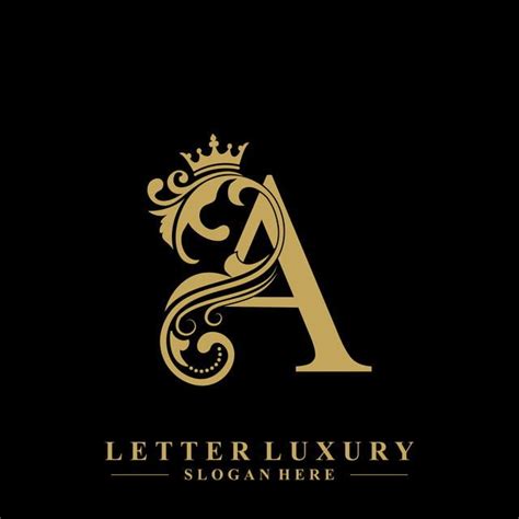 Ornaments Luxury Logo Vector PNG Images, Initial Letter A Luxury Beauty ...