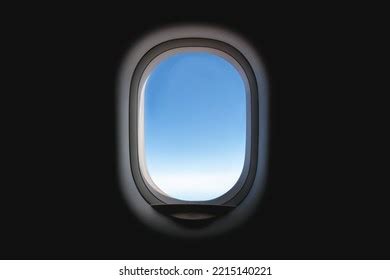 Airplane Window Blue Sky Stock Photo 2215140221 | Shutterstock