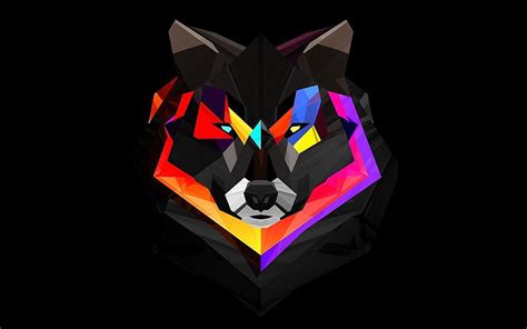 Geometric Wolf in resolution, 1440X900 Wolf HD wallpaper | Pxfuel