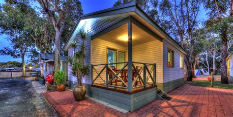 Ensuited Park Cabin, Indoor Lounge | Mandurah Caravan & Tourist Park Caravan Park