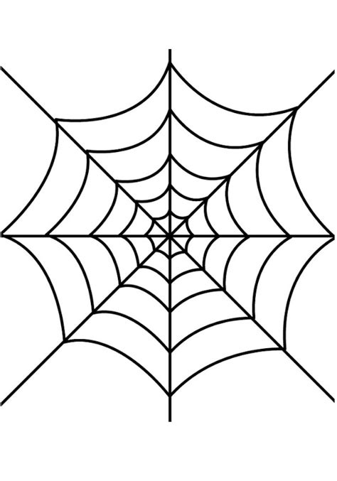 Spider Web Template - ClipArt Best