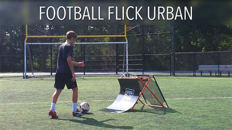 Football Flick Urban - Testing the Ultimate Soccer Trainer - Skills With Football Flick - YouTube