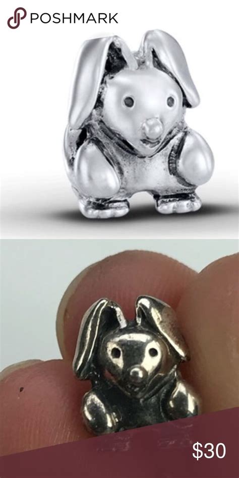 Pandora Bunny Rabbit charm-NWOT | Rabbit charm, Bunny rabbit, Pandora