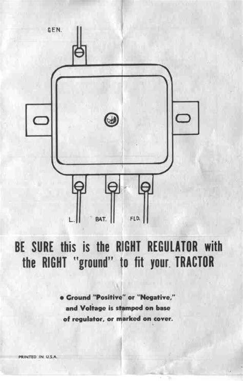 Farmall M 6 Volt Wiring Diagram