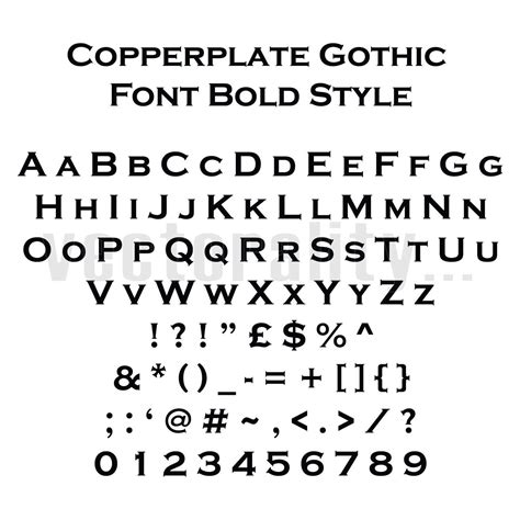 Copperplate Gothic Font Bold Style Alphabet Letters Vector Art - Etsy | Lettering alphabet, Old ...