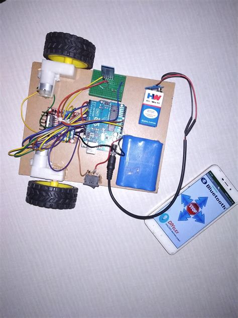 Bluetooth controlled car using Arduino - Electronic Projects Design/Ideas - Electronics-Lab.com ...