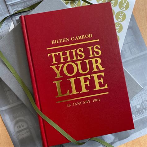 This Is Your Life Book | Bespoke Album Company