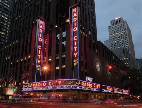 Radio City Music Hall | Radio city, Radio city music hall, City