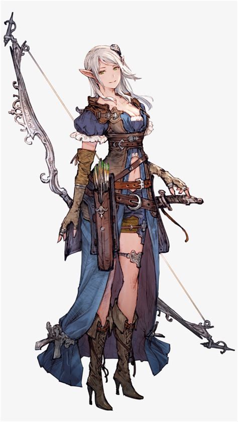 Losaria - Female Fantasy Character Design Transparent PNG - 2000x2000 - Free Download on NicePNG