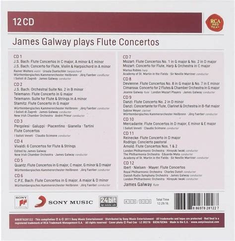 James Galway Plays Flute Concertos - James Galway