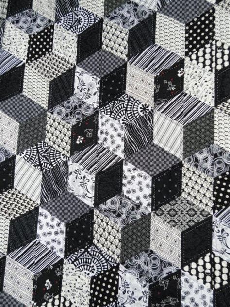 236 best Black & White quilts images on Pinterest | White bedspreads, White quilts and Mini quilts