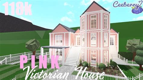 Bloxburg House Build Mansion Pink - vrogue.co