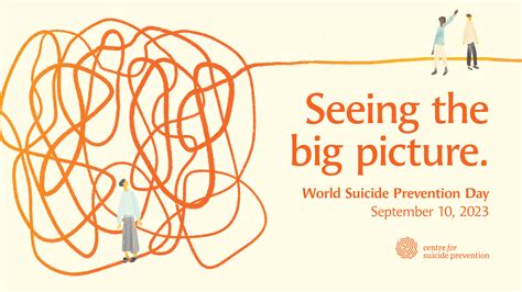 World Suicide Prevention Day 2023 - Centre for Suicide PreventionCentre for Suicide Prevention