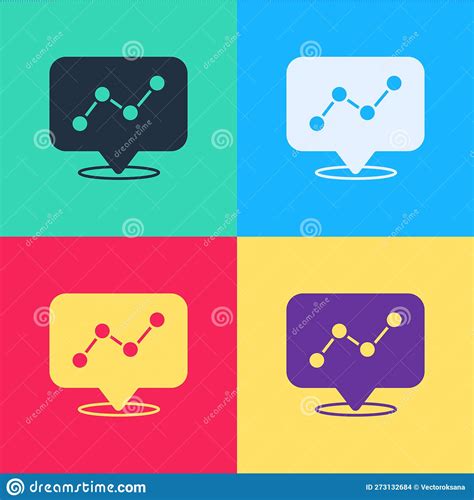 Pop Art Graph, Schedule, Chart, Diagram, Infographic, Pie Graph Icon ...