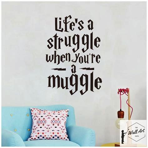 Harry Potter Quote Wall Sticker for $14.00 The Wall Art Guys products ...