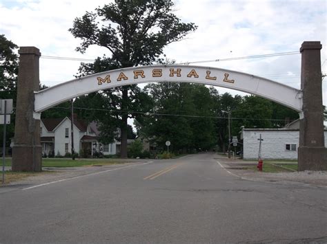 Marshall, IN : The Arch in Marshall, IN, looking North photo, picture, image (Indiana) at city ...