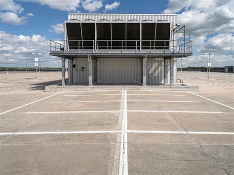 Parking Deck in Berlin: A Unique Architectural Design - HDRi Maps and Backplates