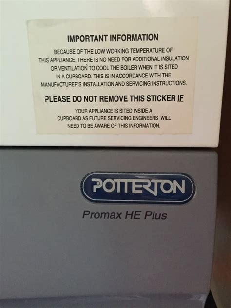 Potterton Promax HE Plus | DIYnot Forums