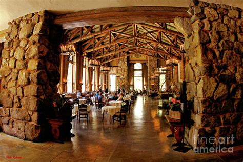 The Ahwahnee Dining Room In The Ahwahnee Hotel Yosemite Photograph by Blake Richards - Pixels