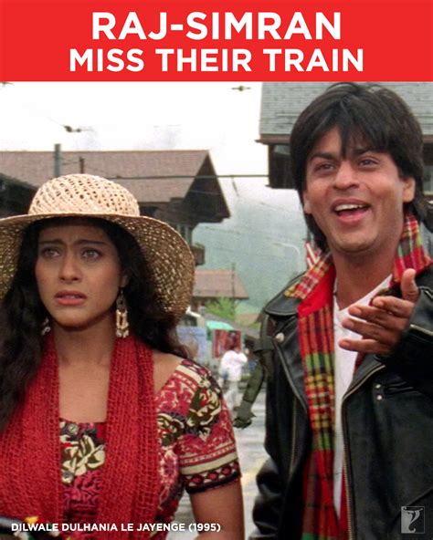 Raj-Simran Miss Their Train | Scene | Dilwale Dulhania Le Jayenge ...