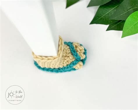 Flip Flop Chair Socks Crochet Pattern | Jo to the World Creations