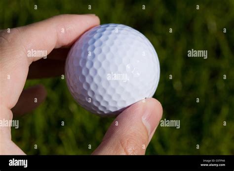 Golf Ball close up shot Stock Photo - Alamy