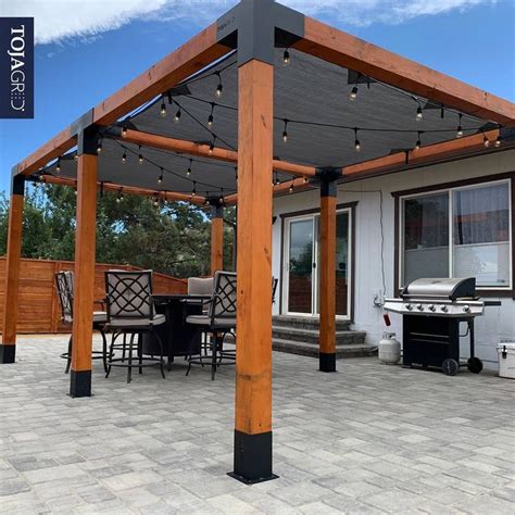 TOJA GRID | Simple Modular Pergola System – TOJA Grid Canada | Pergola ...