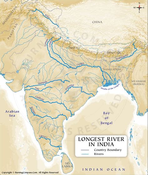 Rivers Of India, Map, List, Name, Longest Rivers Of India, 40% OFF