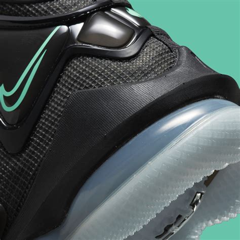 Nike LeBron 19 Black Green DC9340-003 Release | SneakerNews.com