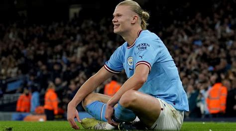 As Erling Haaland breaks goals record, Pep Guardiola issues warning ...