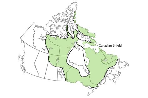 Canadian Shield Map Kids