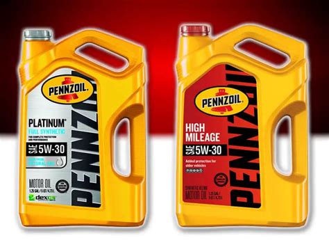 Pennzoil Platinum Vs Pennzoil High Mileage | CompareMotorOils