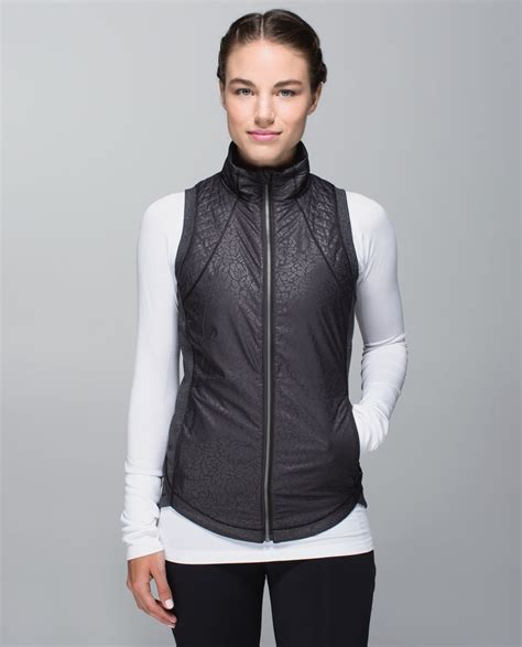 Lululemon Rebel Runner Vest - Petal Camo Embossed Black / Wee Stripe ...