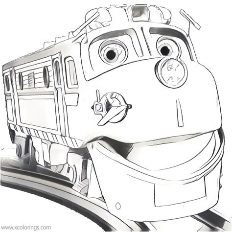 Wilson from Chuggington Coloring Pages - XColorings.com