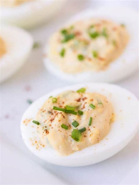 Best Deviled Eggs Recipe with Relish - Emily Enchanted