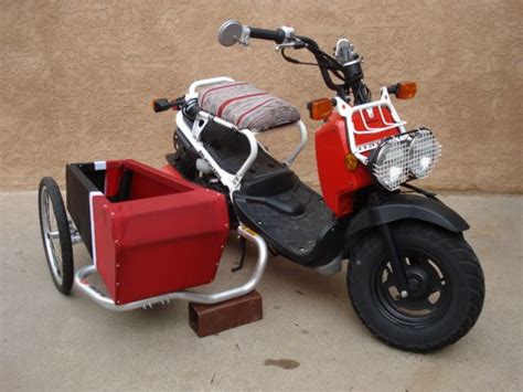 Image result for scooter sidecar | Sidecar, Honda ruckus, Scooter