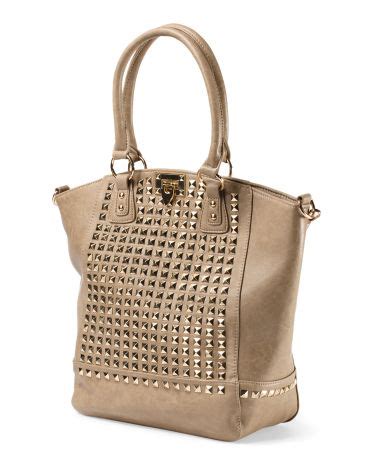 All+Over+Studded+Tote | Studded tote, Purses and handbags, Tote