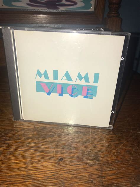 Vintage Miami Vice Soundtrack CD. Vintage Compact Disc. Miami Vice TV Show Soundtrack on CD. Don ...