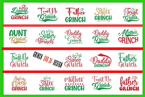 Grinch Quotes Designs Bundle Graphic by Karim Design SVG Store · Creative Fabrica