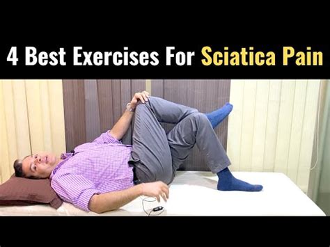 Best Exercise For Sciatica Pain, L4-L5-S1, Disc Bulge Treatment, Leg ...