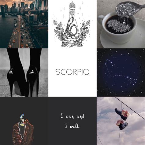 Scorpio zodiac aesthetic #scorpio #zodiacsign #zodiac #darkblue # ...