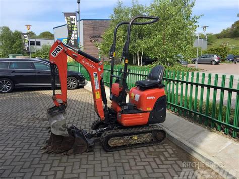 Used Kubota K 008-3 mini excavators