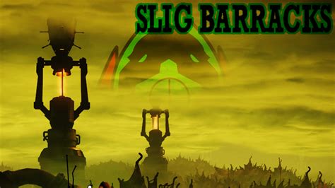 Oddworld: Soulstorm - Slig Barracks by pupbenny on DeviantArt