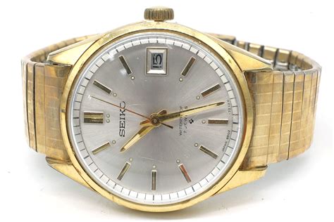 Gents Seiko Gold Plated Wrist Watch, - Lot 1078984 | ALLBIDS