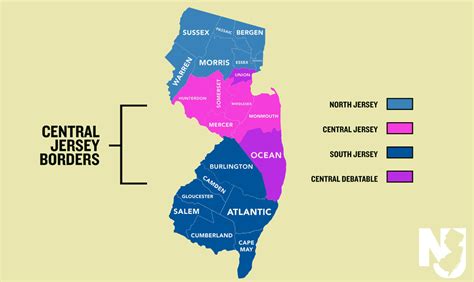 Map Of Central New Jersey - Cbs Fall Lineup 2024