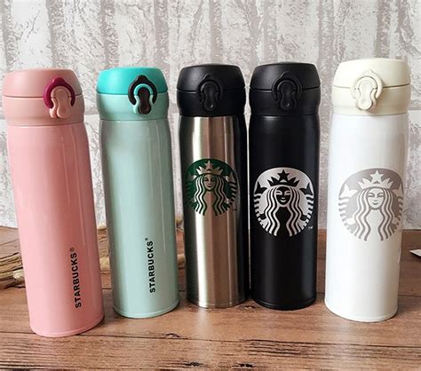 6 Different Colors Starbucks Thermos CUP Vacuum Flasks Thermos ...