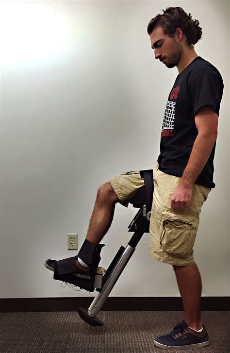 Hands-free crutches developed at Purdue alleviate pain and discomfort associated with ...