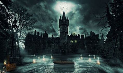 There Is A Haunted Castle Where Ghosts Pull Hair And Shout 'Get Out'