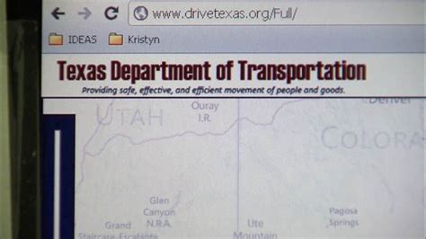 TXDOT Launches New Online Map Showing Statewide Road Conditions ...